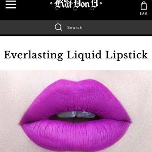 Kat Von D liquid lipstick